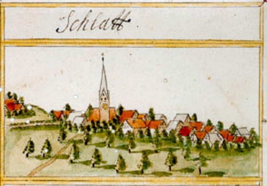 Historisches Bild von Schlat